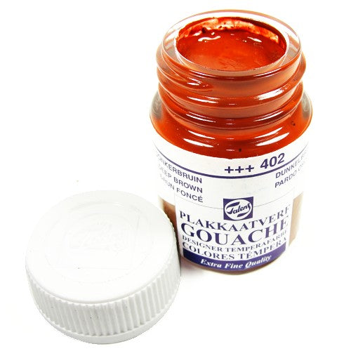 Tinta Guache Para Caligrafia Talens 16ml 402 Deep Brown